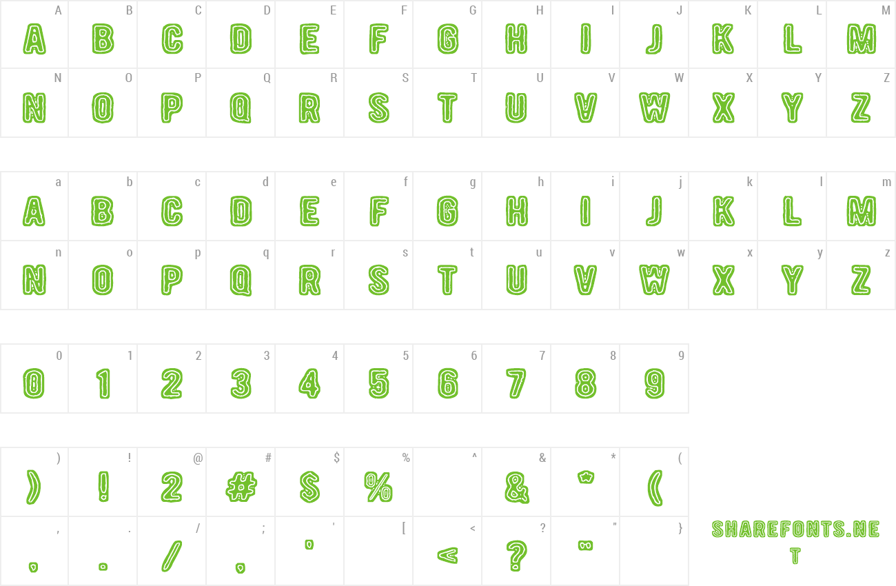 Font 19 000 paarmaa preview